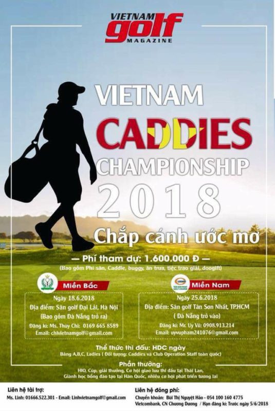 Giải Golf Caddies Vietnam Championship 2018
