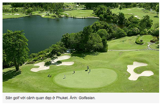 Du Lịch Golf Mang Lại Doanh Thu Khổng Lồ Về Cho Thái Lan