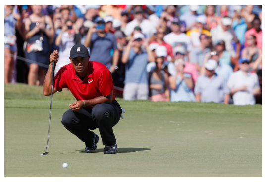 Bộ gậy gôn (golf) giúp Tiger Woods giành danh hiệu PGA Tour thứ 80