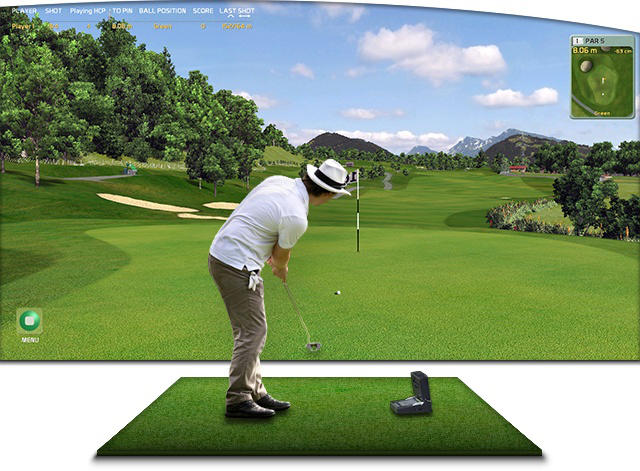 Giá phòng tập chơi golf 3d trong nhà bao nhiêu? I BinhGolf.com