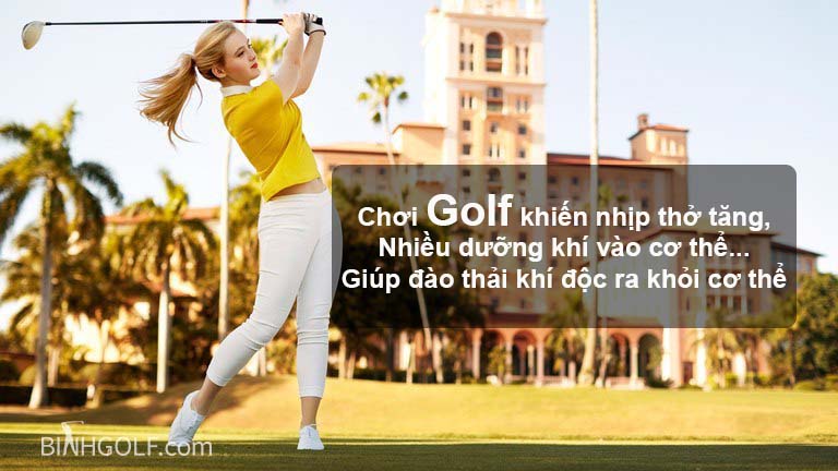 Chơi golf để giảm cân hiệu quả