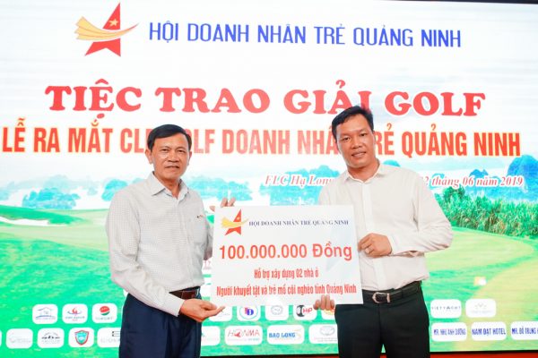 Giải golf ra mắt CLB golf Doanh nhân trẻ Quảng Ninh