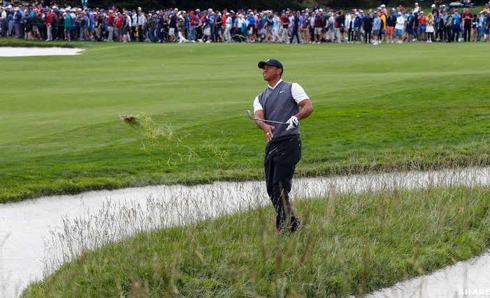 Tiger Woods khởi đầu thất vọng tại Giải Golf US Open 2019