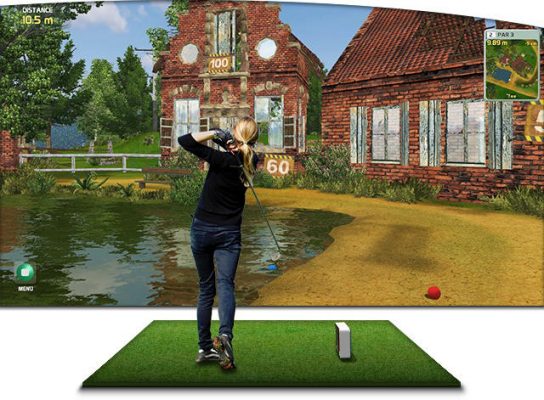 Thi Công Lắp Đặt Hệ Thống Phòng Tập Chơi Golf 3D Trong Nhà Ở Long An