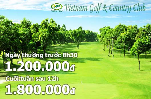 Bảng Giá Sân Gôn (Golf) Thủ Đức Vietnam Golf & Country Club Năm 2023