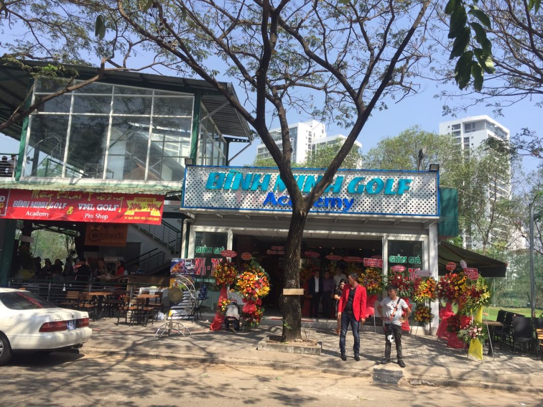 Bình Minh Golf Academy & ProShop Vinh Minh Long Khai Trương Ở Sân Tập Golf Trần Thái