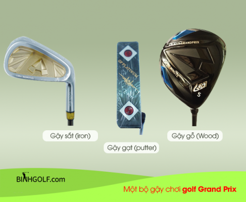 Một số những lưu ý khi sử dụng gậy gôn (golf) Grand Prix cho người mới chơi