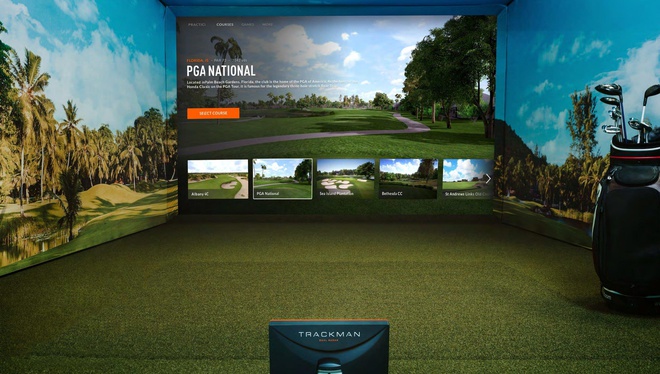 Phòng Tập Chơi Golf 3D (Trackman Simulator) Giá 50.000 USD Của ông Trump tại Nhà Trắng
