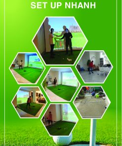 Thi Công Phòng Golf 3D Gói Bình Dân 6 Trong 1