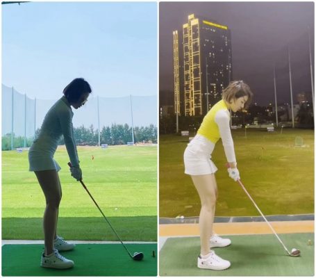 Ăn diện sành điệu đi đánh golf, Trâm Anh vẫn phải khóc ròng vì thiếu món đồ này