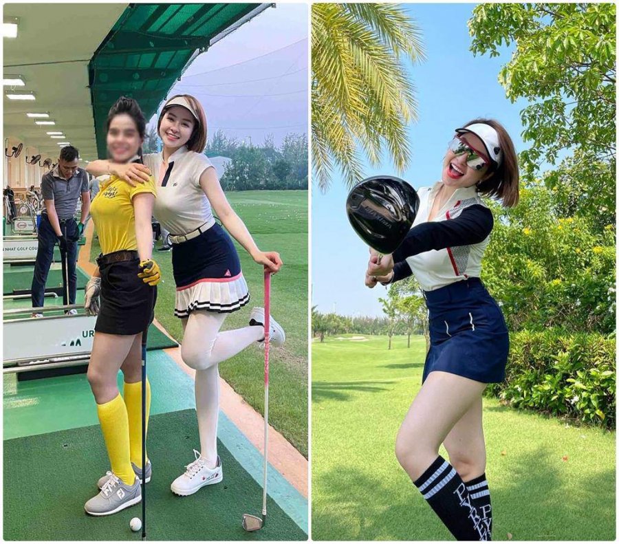 Ăn diện sành điệu đi đánh golf, Trâm Anh vẫn phải khóc ròng vì thiếu món đồ này